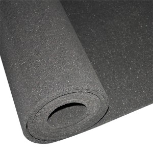Rubber flooring roll, rubber sound proof, soundproof underlay