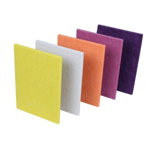 Mga katangian ng materyal ng polyester fiber sound-absorbing board