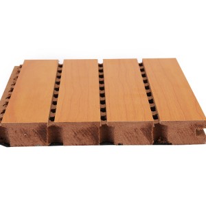 Panell de sostre de fusta, fusta acústica
