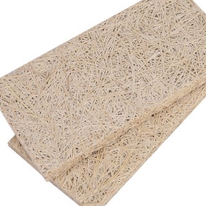 Pannello di cemento in lana di legno, pannello in lana di legno, lastre di lana di legno