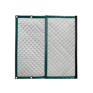 Acoustic barrier, acoustic curtain, acoustic blanket