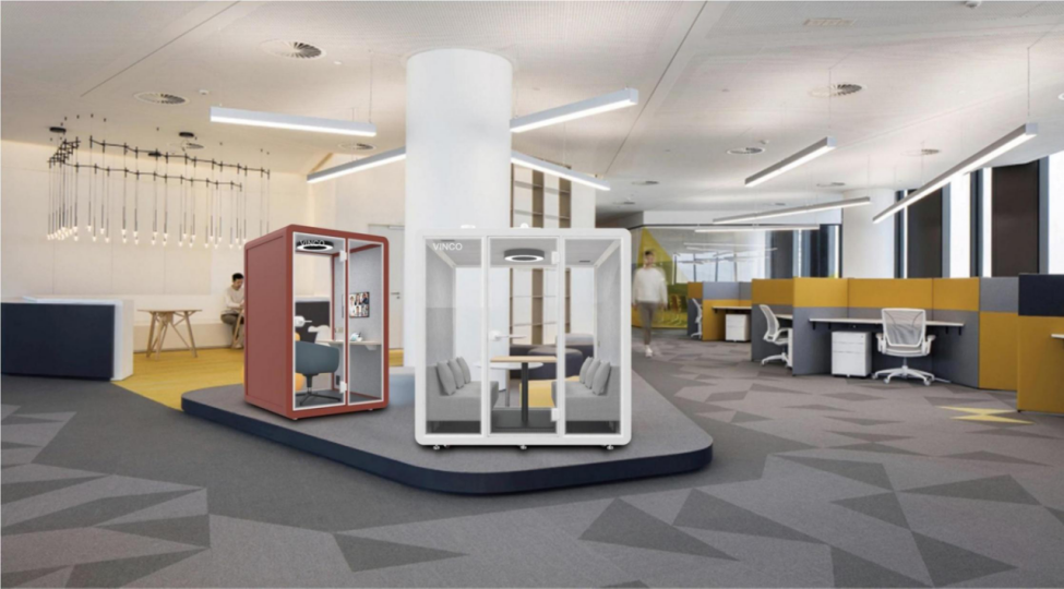 Enhancing Workplace Privacy with Acoustic Tabernae and Officium Pods: Usus Perpetuus Focus