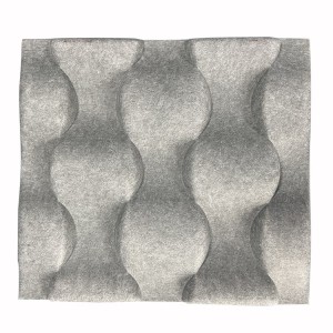 3d diffuser polyester acoustic panel